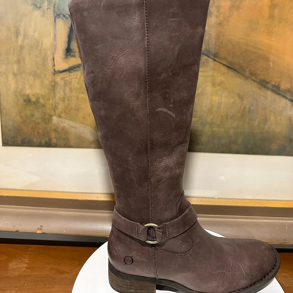🌸BORN🌸 Saddler Tall Riding Boot Brown Size: 5.5 - Picture 10 of 13
